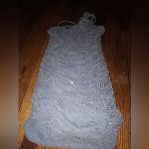 Elegant Light Blue Kids Dress